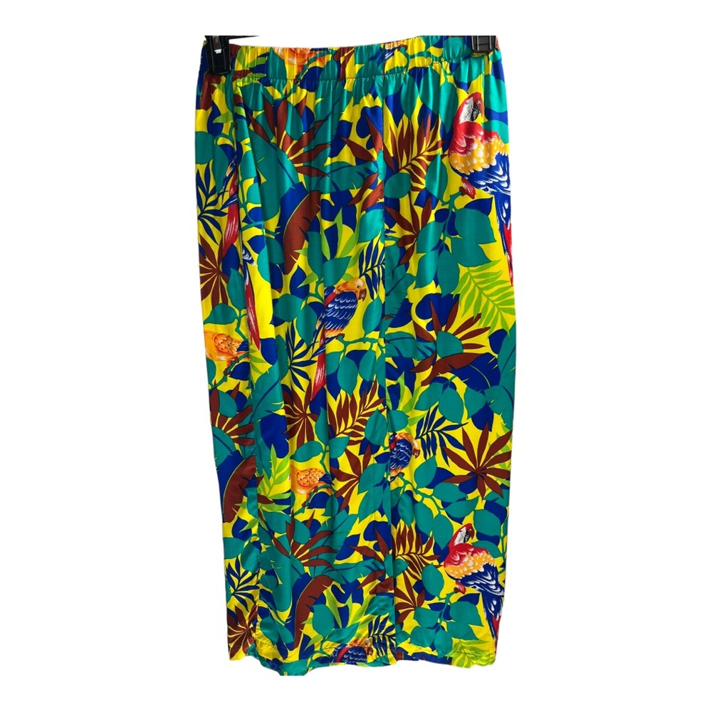 Vintage Jack Winter Tropical Parrot Skirt